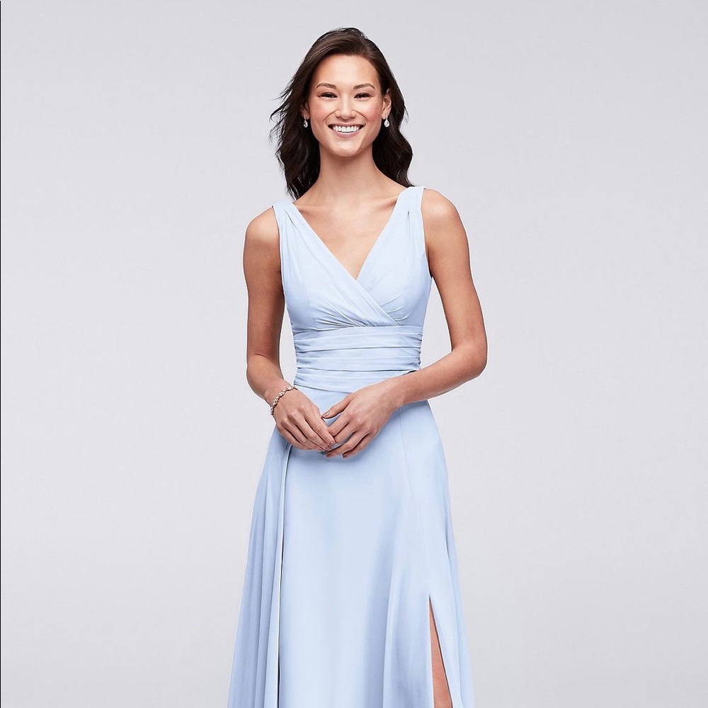 David’s bridal bridesmaid dress. Worn once
